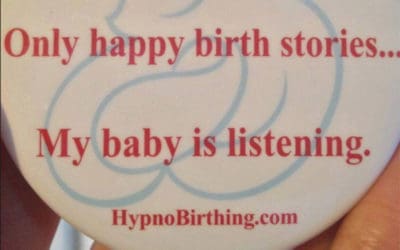 Only happy stories… my baby is listening!